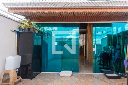 Varanda da Sala de apartamento à venda com 3 quartos, 106m² em Vila Guarani, Santo André