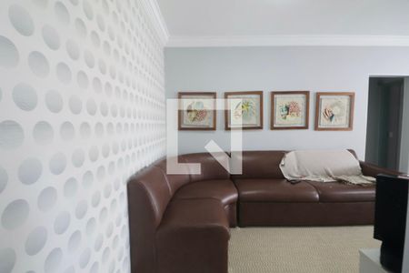 Sala de apartamento para alugar com 2 quartos, 74m² em Morro do Maluf, Guarujá
