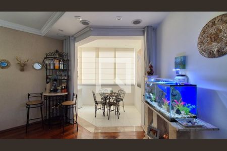 Sala de apartamento à venda com 3 quartos, 110m² em Vila Euclides, São Bernardo do Campo