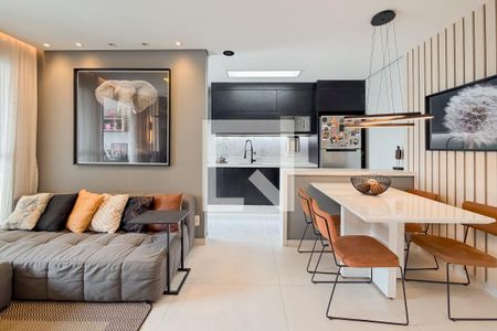 Sala de apartamento à venda com 2 quartos, 55m² em Vila Independencia, São Paulo