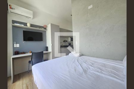 Studio de kitnet/studio para alugar com 1 quarto, 25m² em Santo Amaro, São Paulo