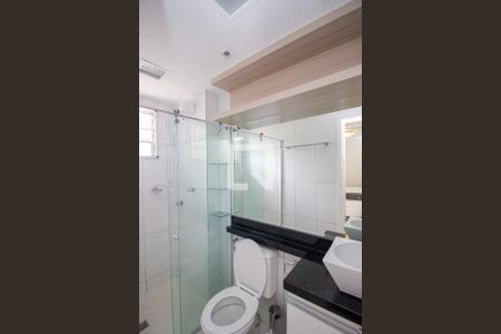 Banheiro da Suíte de apartamento para alugar com 2 quartos, 53m² em Cabral, Contagem