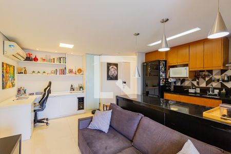 Sala/Cozinha de apartamento à venda com 3 quartos, 85m² em Santo Amaro, São Paulo