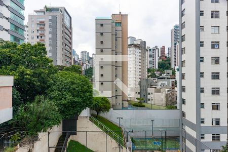 Varanda da Sala de apartamento à venda com 2 quartos, 75m² em Coracao de Jesus, Belo Horizonte