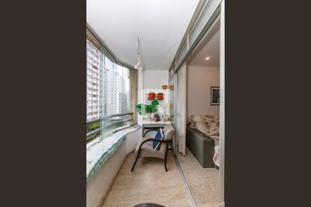 Varanda da Sala de apartamento à venda com 2 quartos, 75m² em Coracao de Jesus, Belo Horizonte