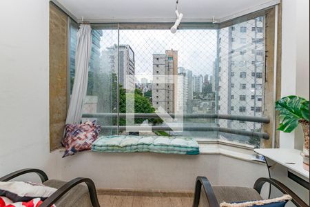 Varanda da Sala de apartamento à venda com 2 quartos, 75m² em Coracao de Jesus, Belo Horizonte