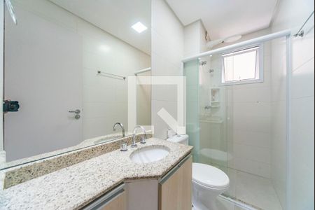 Banheiro de apartamento para alugar com 3 quartos, 78m² em Vila Assunção, Santo André