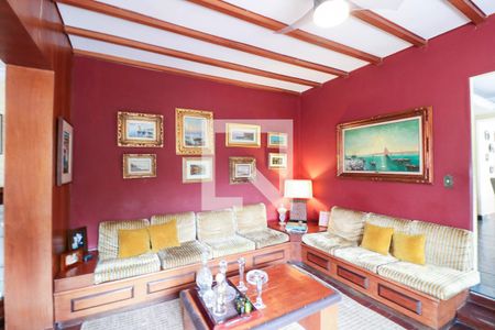 Sala de estar de casa à venda com 5 quartos, 420m² em Alto da Boa Vista, São Paulo