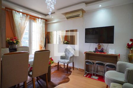 Sala de apartamento à venda com 1 quarto, 56m² em Floresta, Porto Alegre