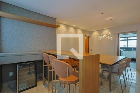 Sala de apartamento à venda com 4 quartos, 170m² em Belvedere, Belo Horizonte