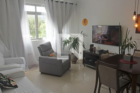 Sala de apartamento para alugar com 3 quartos, 131m² em Encruzilhada, Santos