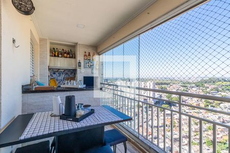 Varanda Gourmet de apartamento à venda com 3 quartos, 105m² em Jardim Tupanci, Barueri