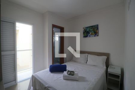 Suíte de casa para alugar com 3 quartos, 110m² em Loteamento Joao Batista Juliao, Guarujá