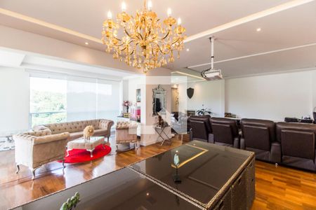 Sala de apartamento para alugar com 5 quartos, 367m² em Residencial Tambore Iii, Santana de Parnaíba