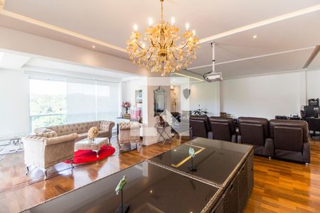 Sala de apartamento para alugar com 5 quartos, 367m² em Residencial Tambore Iii, Santana de Parnaíba