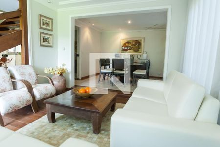 Sala 2 de casa de condomínio à venda com 3 quartos, 350m² em Ouro Velho Mansões, Nova Lima