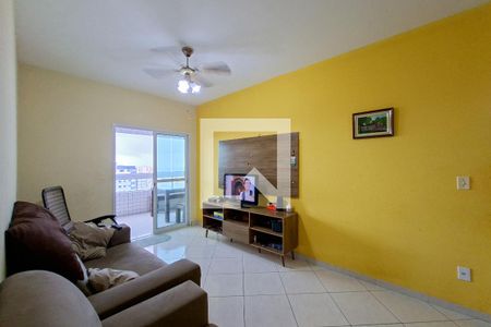Sala de apartamento para alugar com 2 quartos, 100m² em Guilhermina, Praia Grande