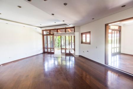 Sala de casa de condomínio para alugar com 3 quartos, 420m² em Alphaville, Santana de Parnaíba