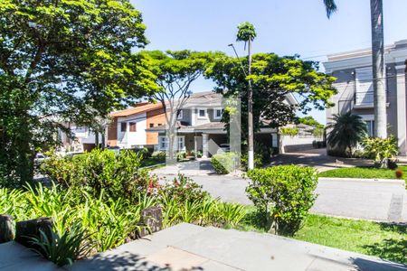 Vista da Sala de casa de condomínio para alugar com 3 quartos, 420m² em Alphaville, Santana de Parnaíba