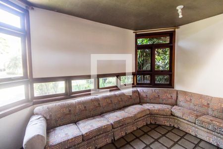 Sala de casa de condomínio para alugar com 3 quartos, 420m² em Alphaville, Santana de Parnaíba