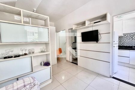 Sala de apartamento à venda com 1 quarto, 28m² em Ipanema, Rio de Janeiro