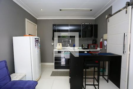 cozinha de kitnet/studio à venda com 1 quarto, 34m² em Parque Fernanda, São Paulo