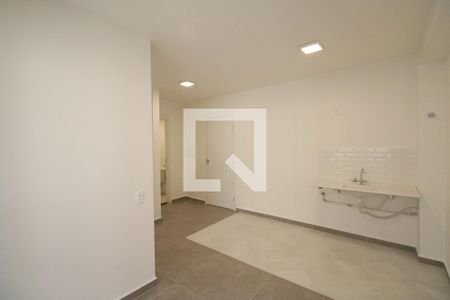 Sala/Cozinha de apartamento à venda com 2 quartos, 41m² em Canhema, Diadema