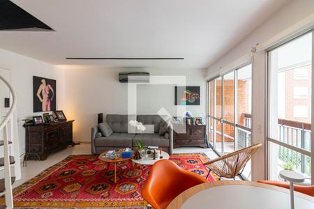 Sala de apartamento à venda com 2 quartos, 90m² em Itaim Bibi, São Paulo