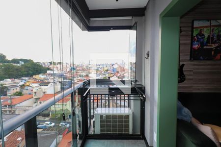 Varanda de kitnet/studio à venda com 1 quarto, 44m² em Santa Paula, São Caetano do Sul