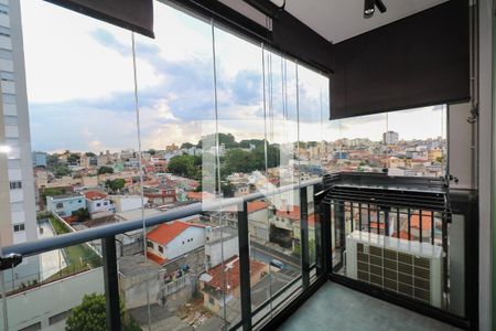 Varanda de kitnet/studio à venda com 1 quarto, 44m² em Santa Paula, São Caetano do Sul