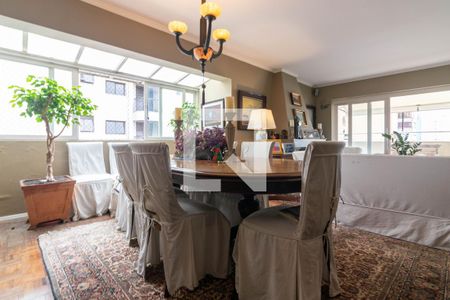 Sala de Jantar de apartamento para alugar com 3 quartos, 192m² em Moema, São Paulo