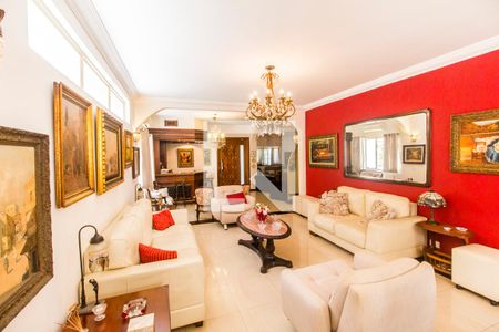 Sala de casa de condomínio para alugar com 4 quartos, 360m² em Alphaville, Santana de Parnaíba