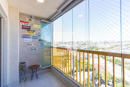 Varanda gourmet de apartamento à venda com 2 quartos, 56m² em Bela Vista, Osasco