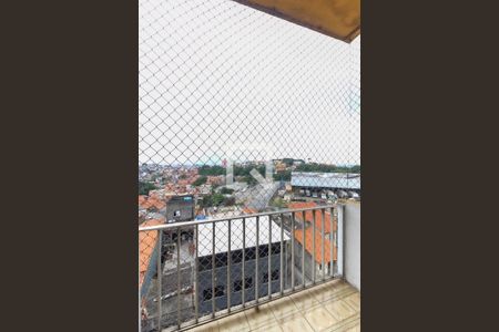 Varanda da Sala de apartamento à venda com 2 quartos, 63m² em Jardim Sao Sebastiao, São Paulo