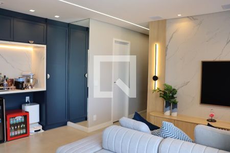 Sala de apartamento à venda com 2 quartos, 88m² em Tamboré, Barueri