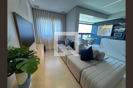 Sala de apartamento à venda com 2 quartos, 88m² em Tamboré, Barueri