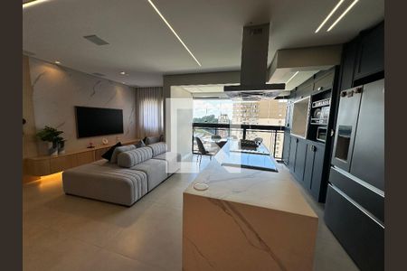 Sala de apartamento à venda com 2 quartos, 88m² em Tamboré, Barueri