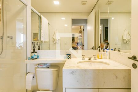 Banheiro de apartamento à venda com 2 quartos, 117m² em Vila Santo Estefano, São Paulo