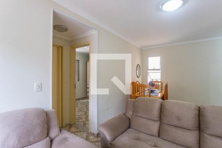 Sala de apartamento à venda com 2 quartos, 60m² em Campanário, Diadema