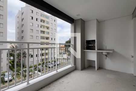 Varanda gourmet e Área de Serviço de apartamento à venda com 1 quarto, 31m² em Picanço, Guarulhos