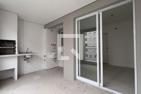 Varanda gourmet e Área de Serviço de apartamento à venda com 1 quarto, 31m² em Picanço, Guarulhos