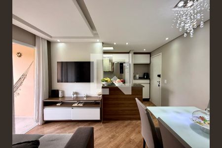 Sala de apartamento à venda com 2 quartos, 52m² em Jardim Casablanca, São Paulo