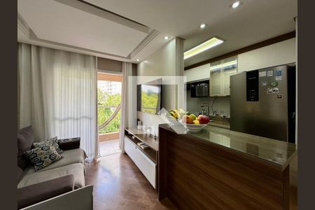 Sala de apartamento à venda com 2 quartos, 52m² em Jardim Casablanca, São Paulo