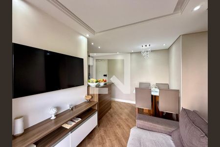 Sala de apartamento à venda com 2 quartos, 52m² em Jardim Casablanca, São Paulo