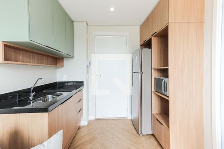 Sala / Cozinha de apartamento para alugar com 1 quarto, 24m² em Vila Butantã, São Paulo