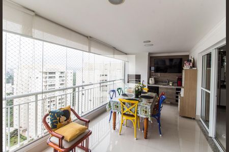 Varanda gourmet de apartamento para alugar com 3 quartos, 158m² em Tamboré, Santana de Parnaíba