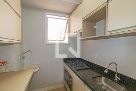 Cozinha e Área de Serviço de apartamento para alugar com 2 quartos, 48m² em Olaria, Canoas