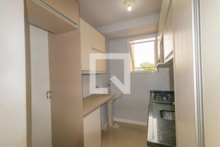 Cozinha e Área de Serviço de apartamento para alugar com 2 quartos, 48m² em Olaria, Canoas