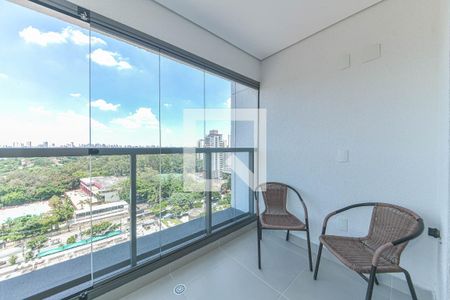 Varanda de apartamento para alugar com 2 quartos, 64m² em Santo Amaro, São Paulo