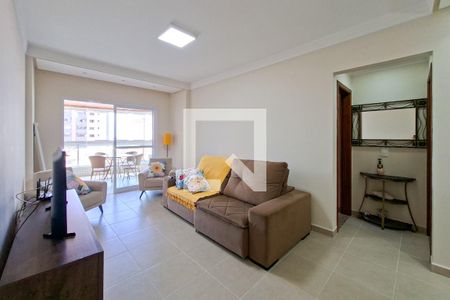 Sala de apartamento para alugar com 2 quartos, 106m² em Vila Assuncao, Praia Grande